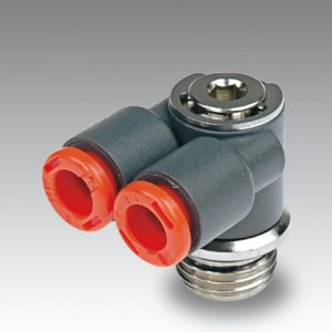 Conector tipo Y rosca lateral RL25